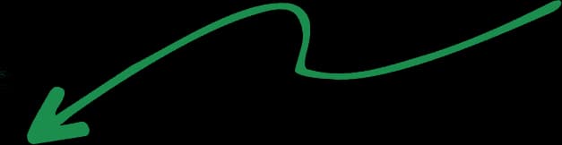 Seta saindo do passo 2 e apontando no passo 3